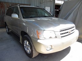 2002 Toyota Highlander Limited Gold 3.0L AT 4WD #Z24747